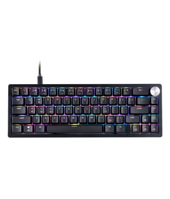 Teclado gaming xpg sorcerer mini rgb negro