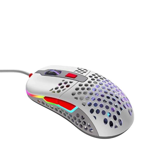 Cherry xtrfy ratón rgb 400-16.000 dpi usb retro