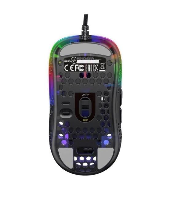 Cherry xtrfy ratón rgb 400-16.000 dpi usb black