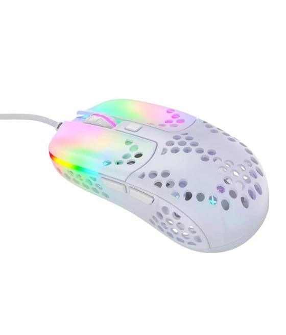 Cherry xtrfy ratón rgb 400-16.000 dpi usb white