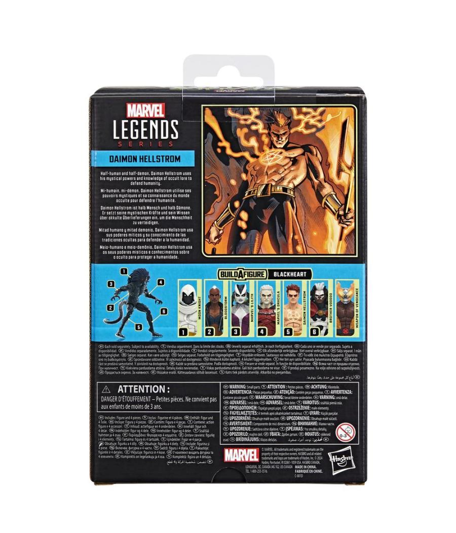 Figura hasbro marvel legends series strange tales daimon hellstrom