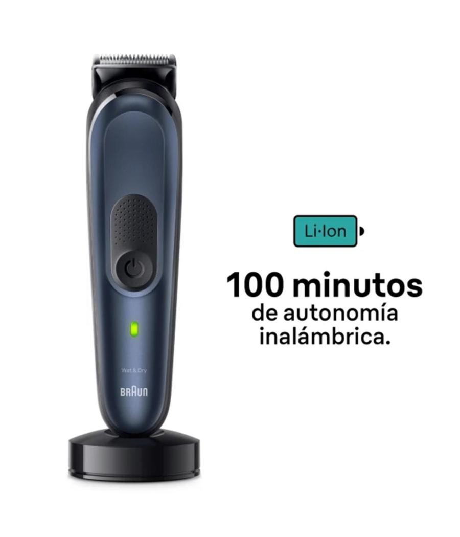 Barbero cortapelos braun mgk7421 + gillete fusion