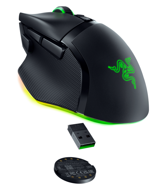 Raton razer basilisk v3 pro 35k negro (rz01-05240100-r3g1)