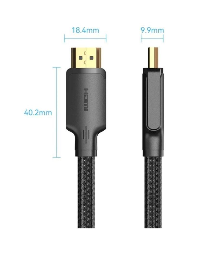 Cable hdmi 2.0 4k vention allbf/ hdmi macho - hdmi macho/ 1m/ negro