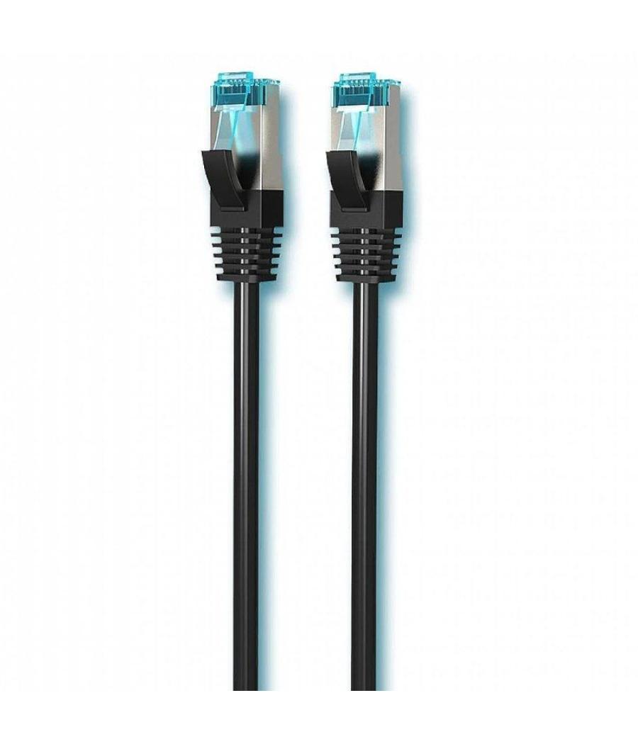 Cable de red rj45 ftp vention vap-b05-b800 cat.5e/ 8m/ azul y negro