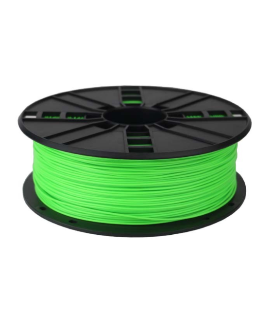 Filamento gembird pla 1.75mm 1kg verde brillante