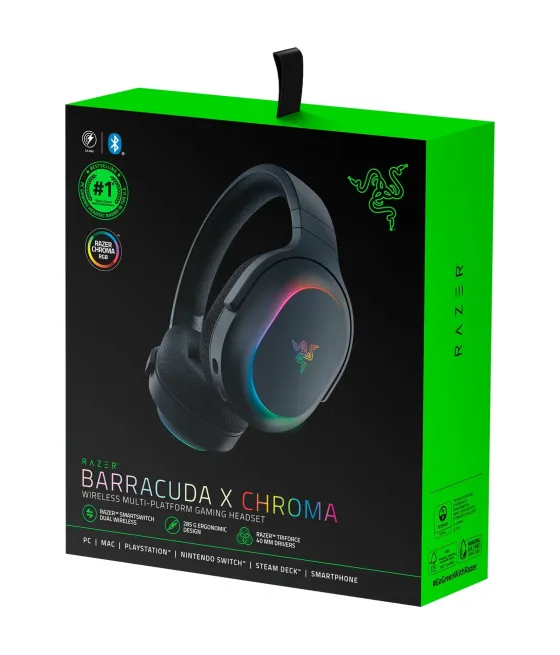 Auriculares razer barracuda x chroma (rz04-05220100-r3m1)