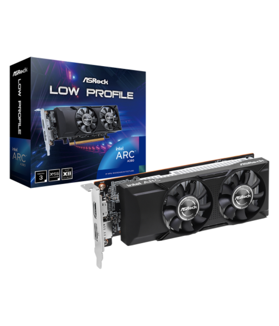 Asrock arc a380 low profile intel 6 gb gddr6