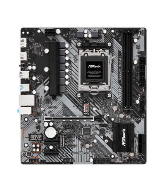 Asrock b650m-h/m.2+ amd b650 zócalo am5 micro atx