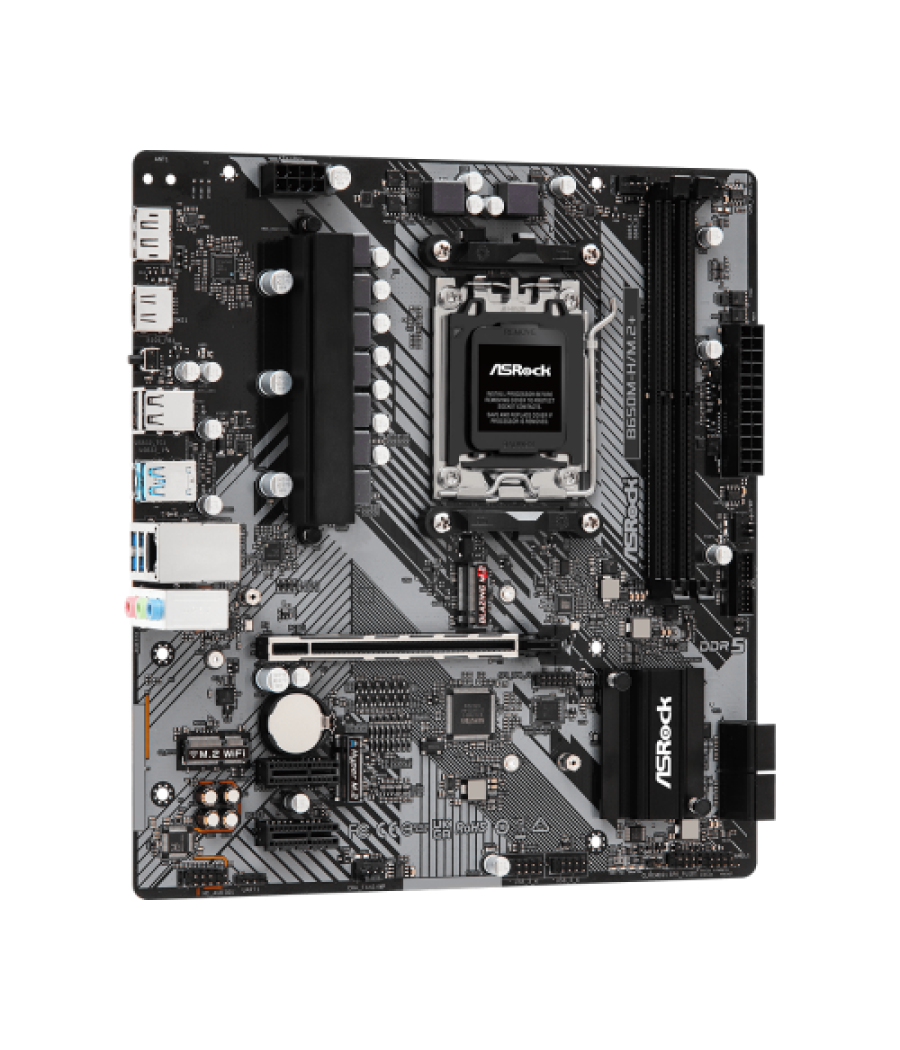 Asrock b650m-h/m.2+ amd b650 zócalo am5 micro atx