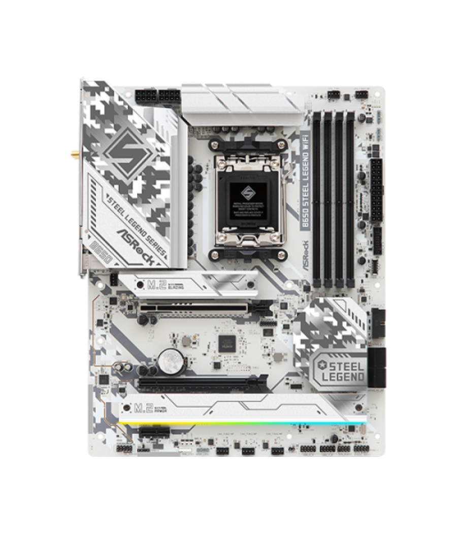 Asrock b650 steel legend wifi amd b650 zócalo am5 atx