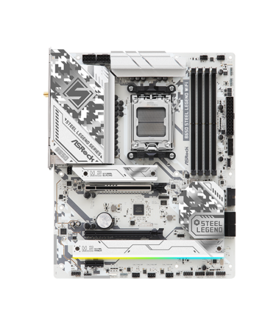 Asrock b650 steel legend wifi amd b650 zócalo am5 atx