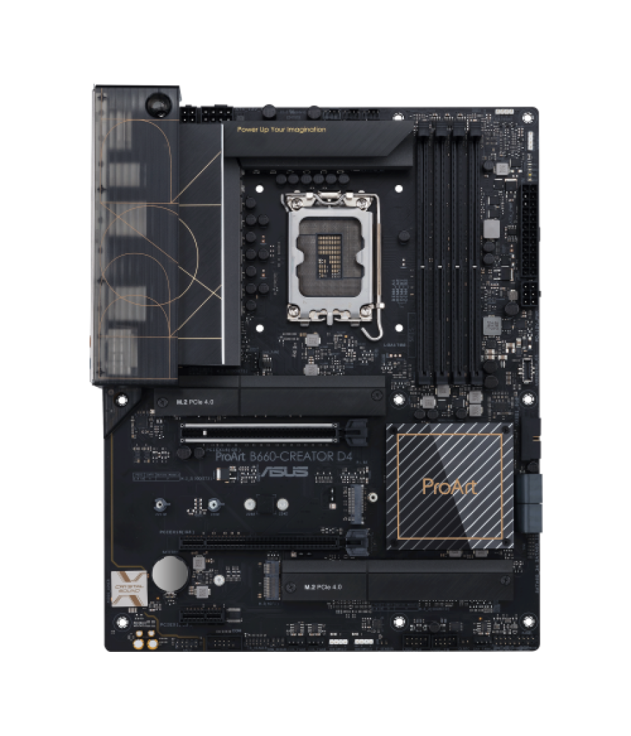 Placa asus proart b660-creator d4,intel,1700,b660,4ddr4,atx