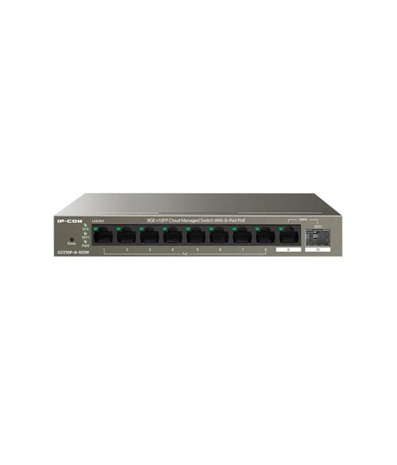 Switch ip - com g2210p - 8 - 102w 10 puertos