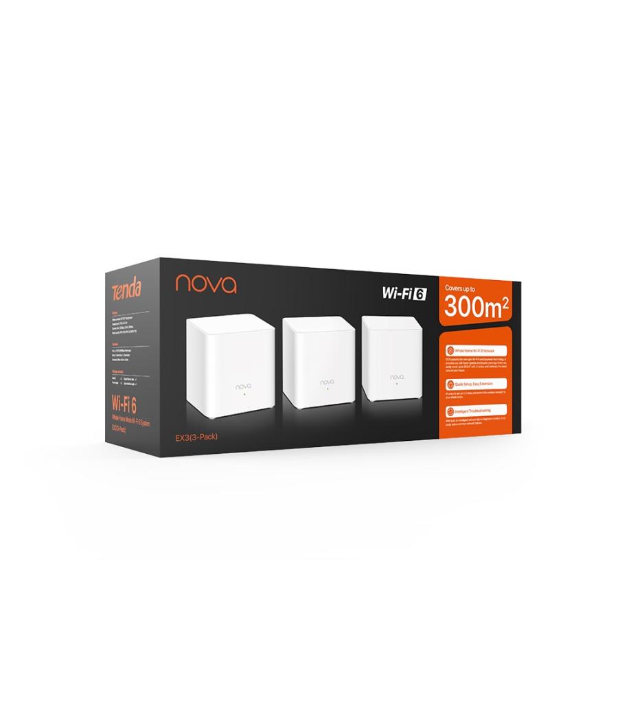 Punto de acceso wifi tenda ex3 ax1500 pack 3 unidades