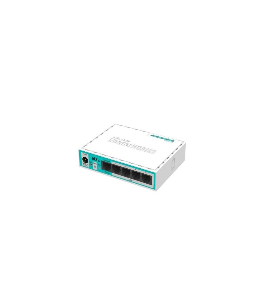 MikroTik RB750r2 hEX lite Router 5x10/100 L4 - Imagen 1