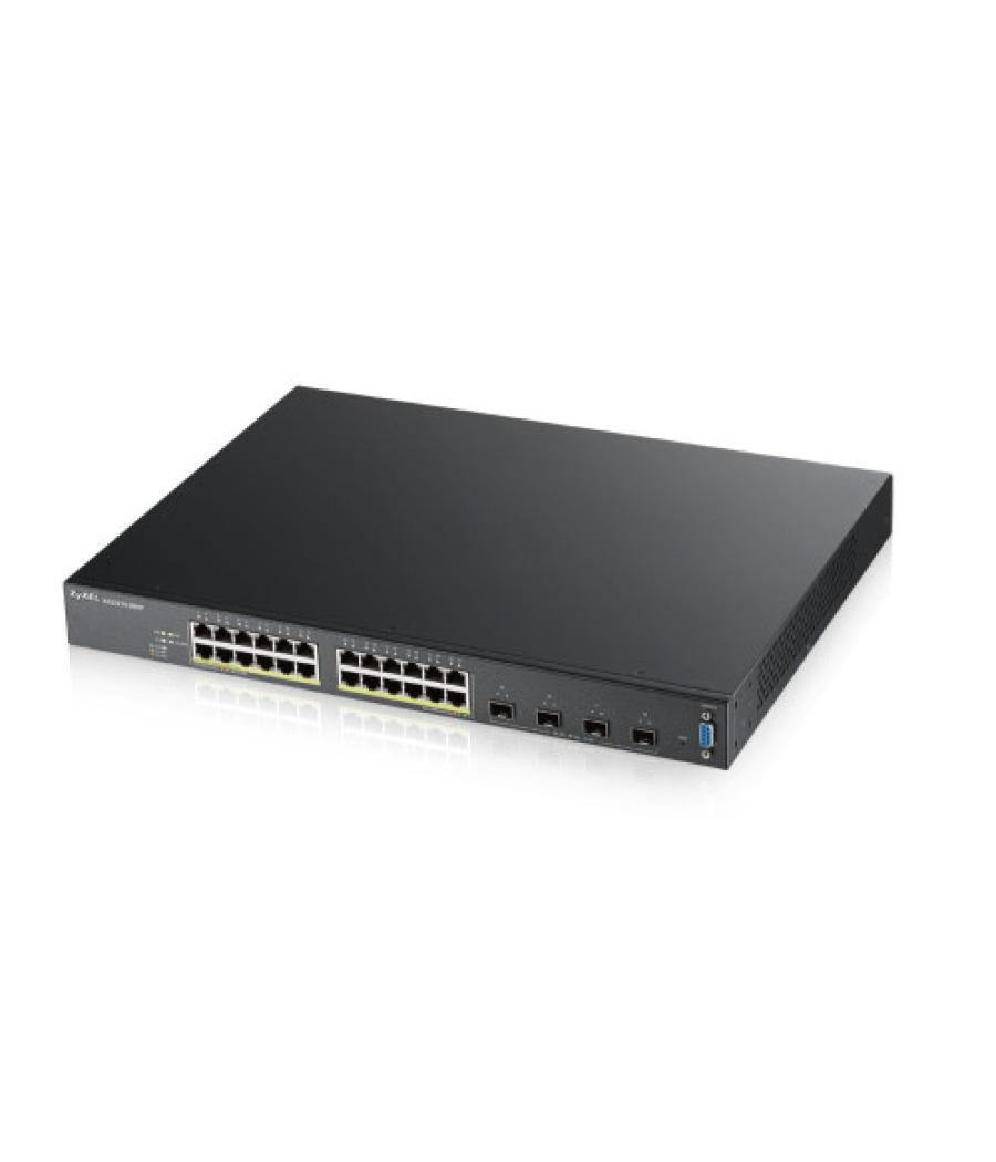 Zyxel xgs2210-28hp gestionado l2 gigabit ethernet (10/100/1000) energía sobre ethernet (poe) 1u negro