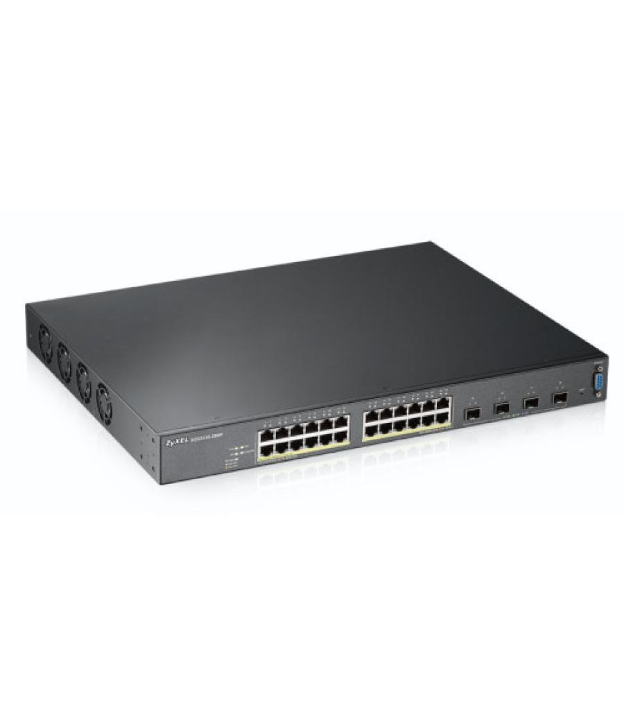 Zyxel xgs2210-28hp gestionado l2 gigabit ethernet (10/100/1000) energía sobre ethernet (poe) 1u negro