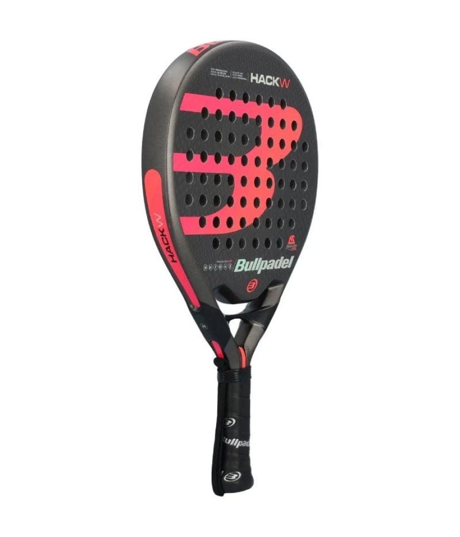 Pala de pádel bullpadel hack w 2019 (ale salazar)/ roja y negra