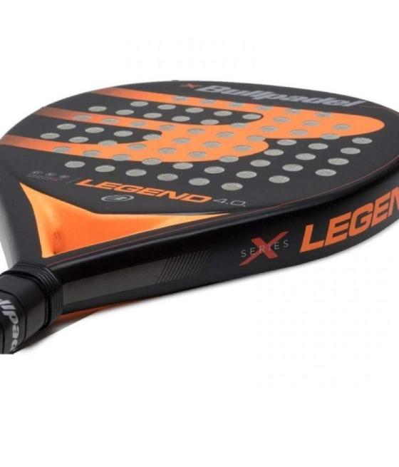 Pala de pádel bullpadel legend 4.0 2022/ naranja y negra