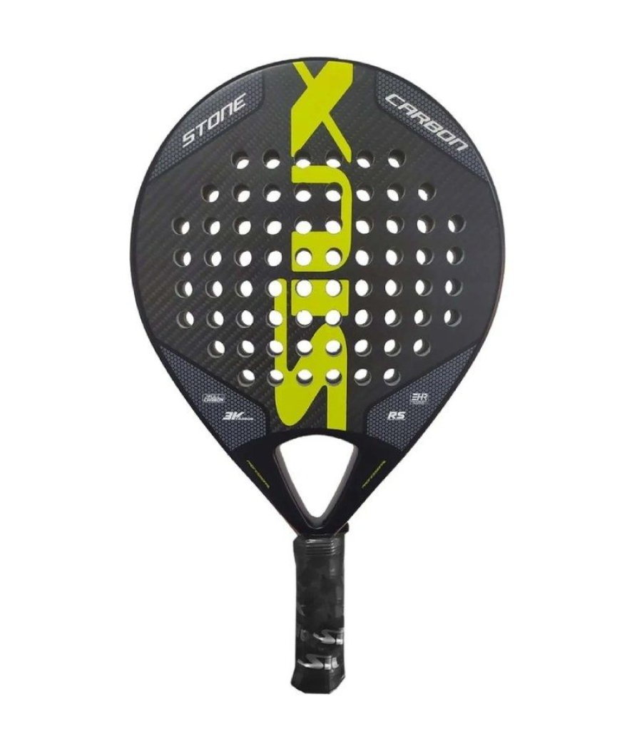 Pala de pádel siux stone carbon 3k/ amarilla y negra