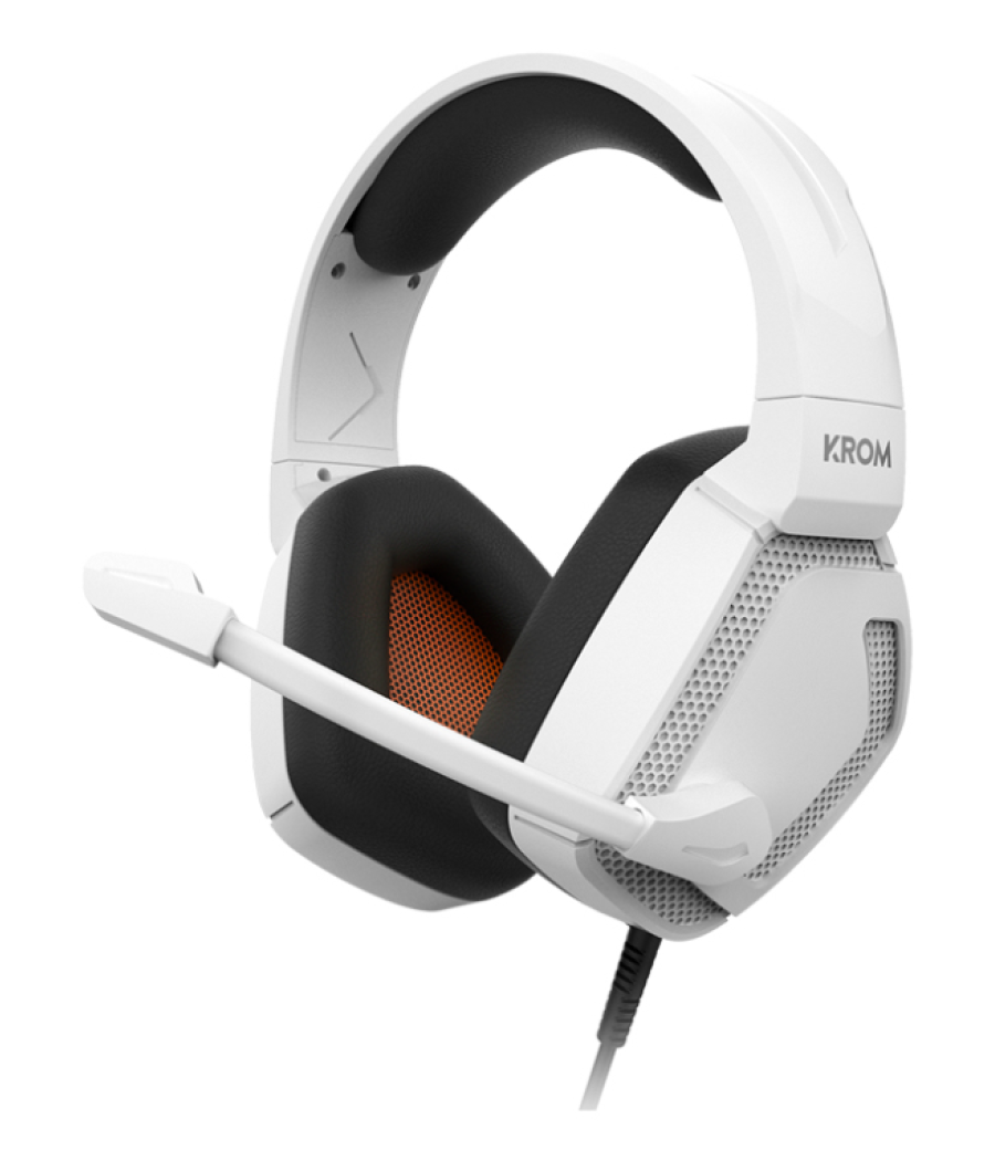 Auricular gaming krom kopa pro stereo blanco