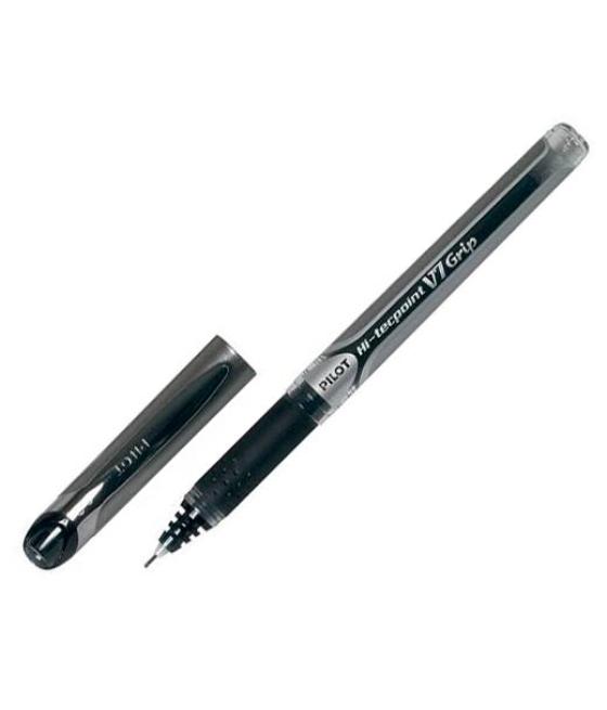 Pilot roller tinta líquida v-7 grip hi-tecpoint negro