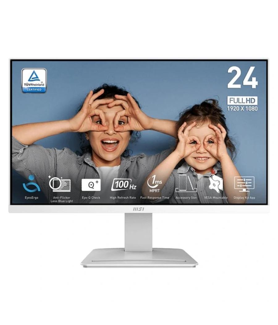 Msi mp2412w monitor 23.8" ips fhd 100h hdmi dp bco