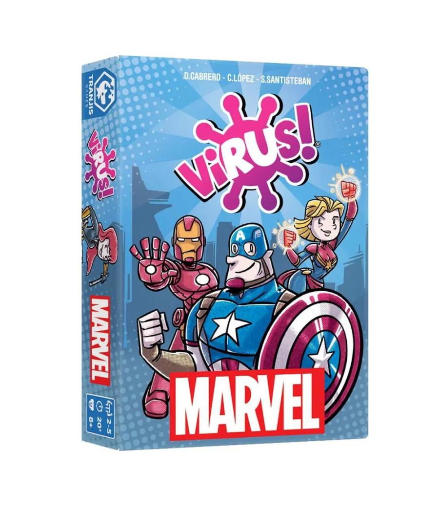 Juego de mesa virus marvel