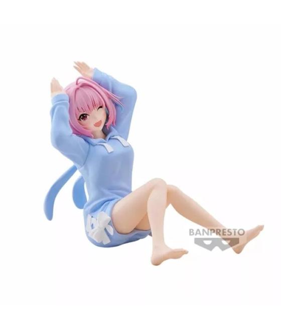 Figura banpresto the idolmaster cinderella girls relax time riamu yumeni 10cm