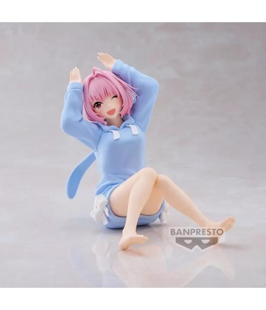 Figura banpresto the idolmaster cinderella girls relax time riamu yumeni 10cm