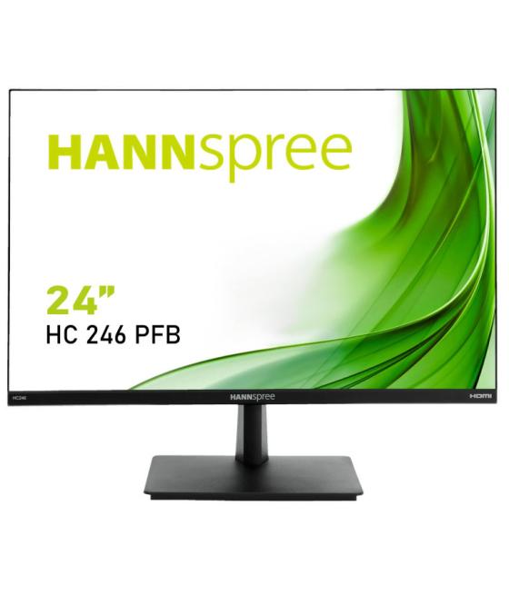 Monitor hannspree hc246pfb 24pulgadas wuxga vga hdmi dp altavoces ultra slim vesa 75x75