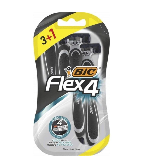 Cuchilla de afeitar bic flex 4/ 4 uds