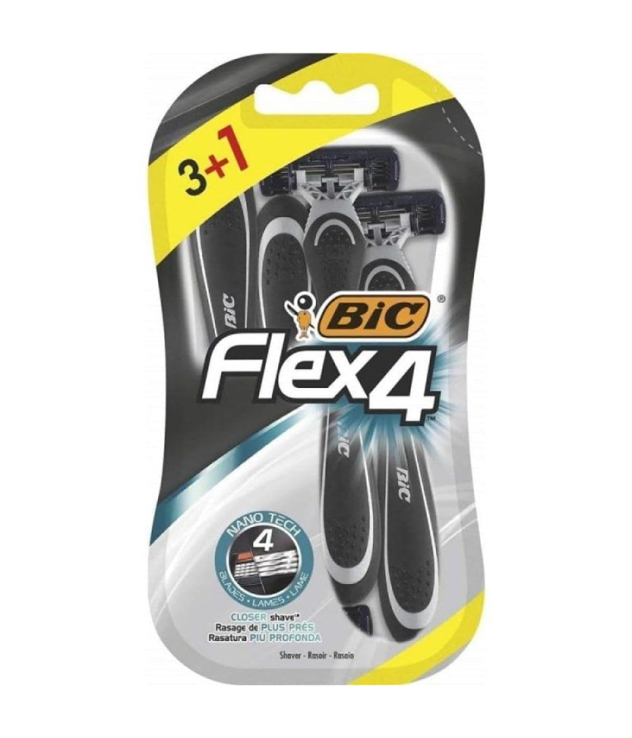 Cuchilla de afeitar bic flex 4/ 4 uds