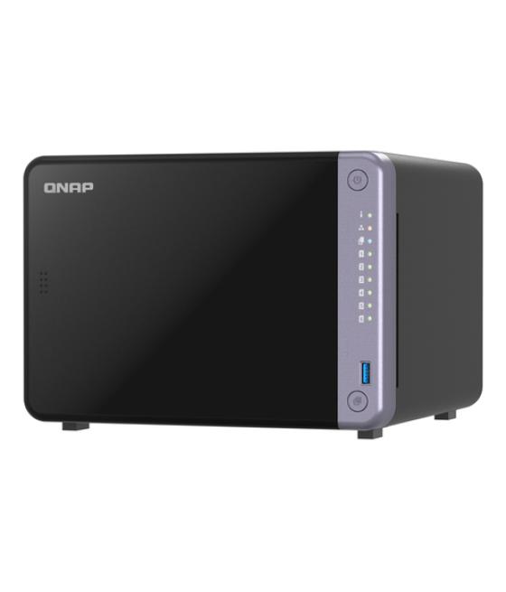 QNAP TS-632X-4G servidor de almacenamiento NAS Torre Alpine Alpine AL-524 4 GB DDR4 QNAP QTS Negro