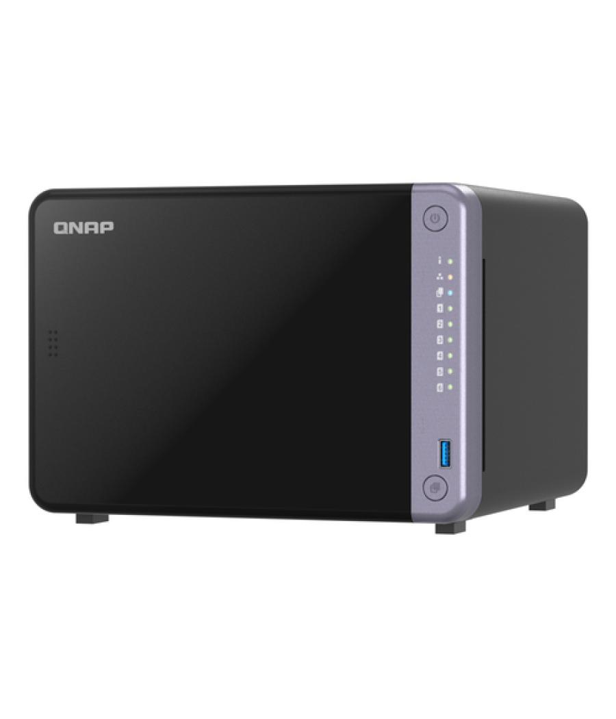 QNAP TS-632X-4G servidor de almacenamiento NAS Torre Alpine Alpine AL-524 4 GB DDR4 QNAP QTS Negro