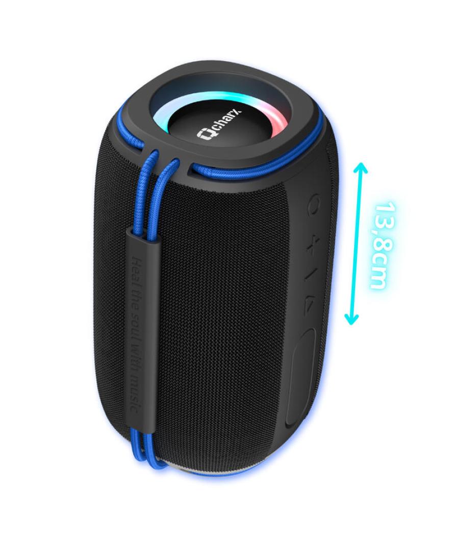 Altavoz qcharx flow mini negro 10w