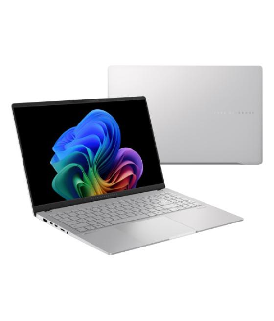 Asus vivobook s 15 oled s5507qa-ma001w - portátil 15.6" 3k 120hz (qualcomm snapdragon x1e-78-100, 32gb ram, 1tb ssd, qualcomm ad