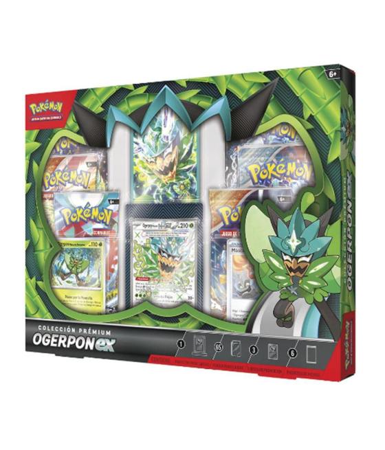 Juego de cartas pokemon tcg november ex premium collection español