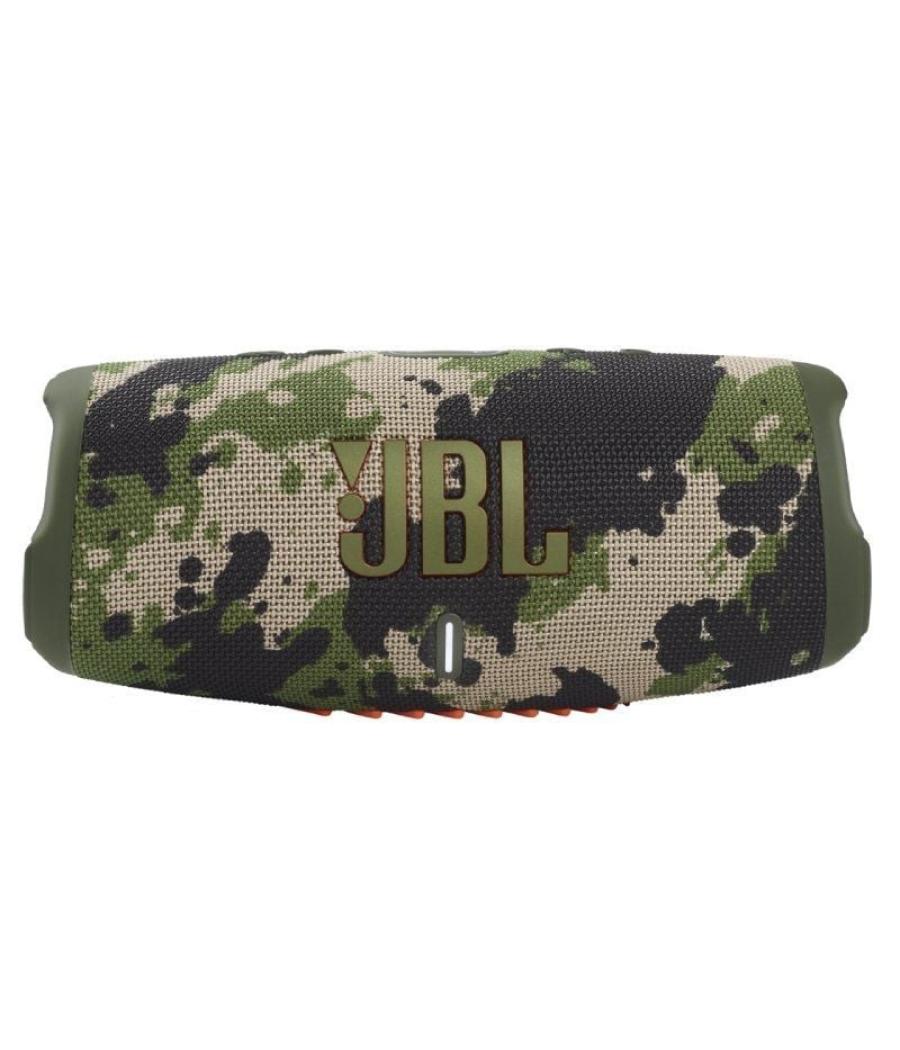 Altavoz con bluetooth jbl charge 5/ 40w/ 1.0/ verde camuflaje