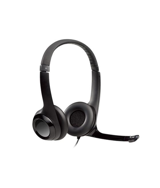 Auriculares micro logitech h390 negro