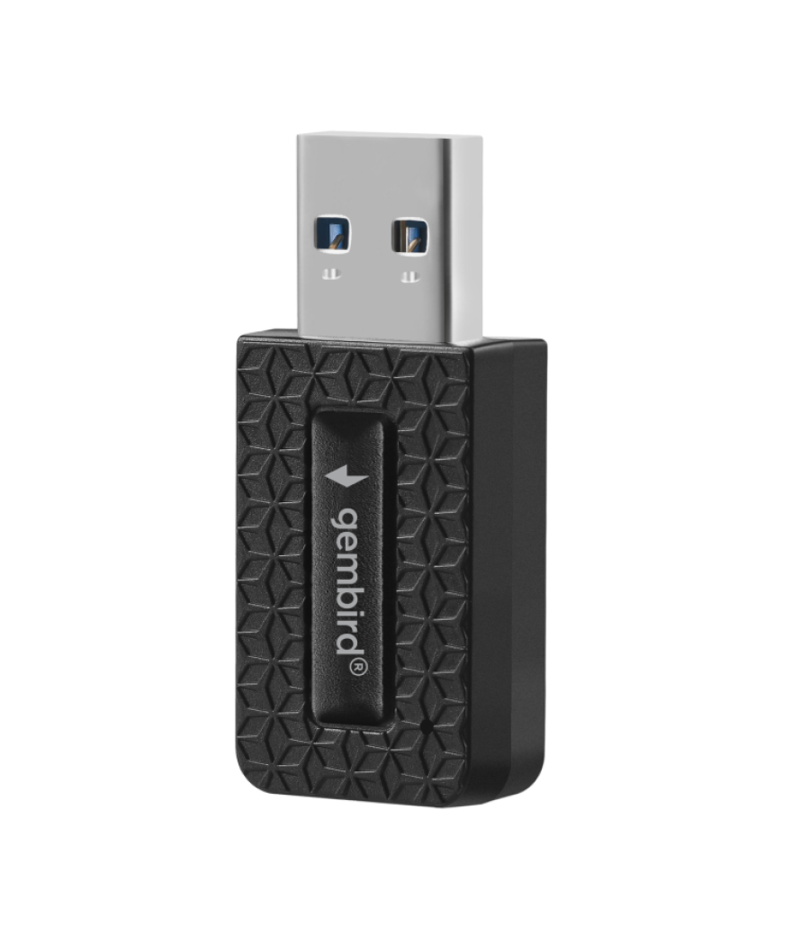 Adaptador gembird wi-fi usb ac1300 de banda dual compacto