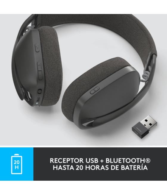 Logitech Zone Vibe 125 Auriculares Inalámbrico Diadema Oficina/Centro de llamadas Bluetooth Grafito