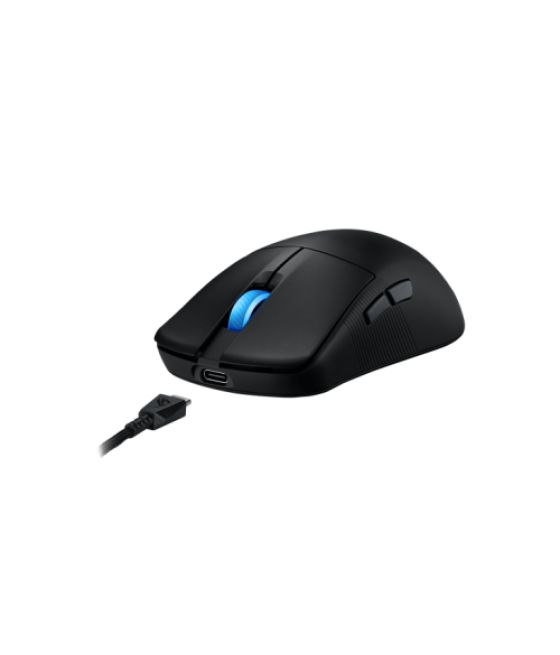 Asus rog harpe ace mini ratón juego ambidextro rf wireless + bluetooth + usb type-c óptico 42000 dpi