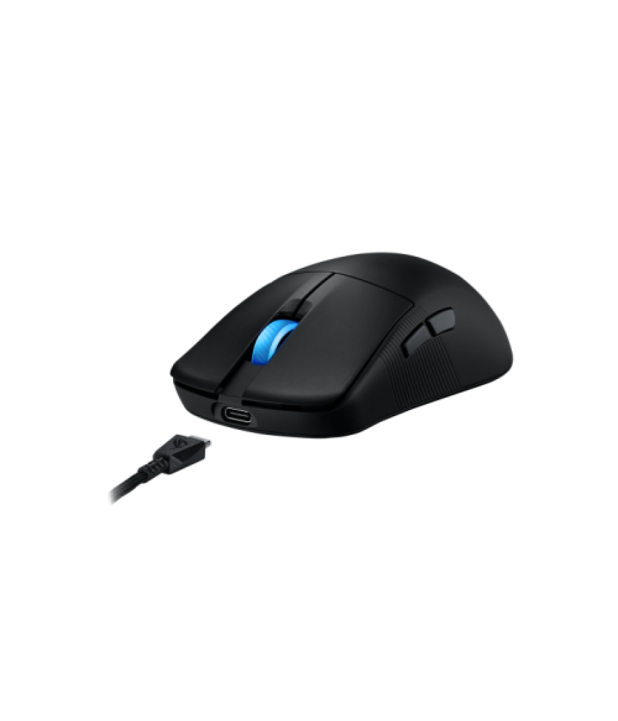 Asus rog harpe ace mini ratón juego ambidextro rf wireless + bluetooth + usb type-c óptico 42000 dpi