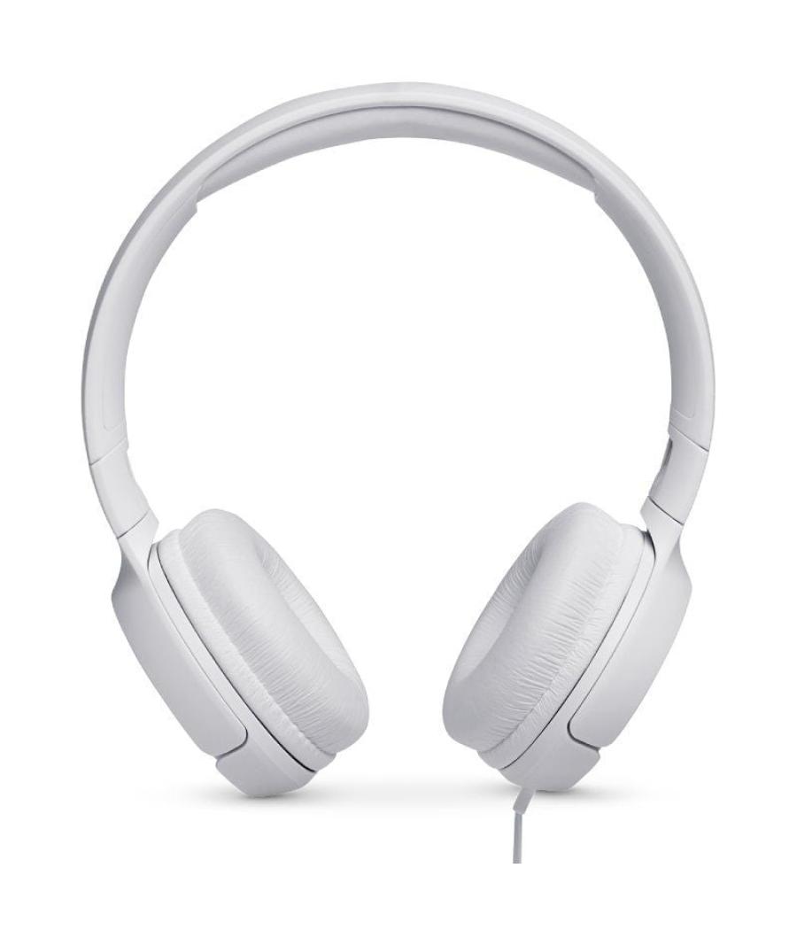 Auriculares jbl tune 500/ con micrófono/ jack 3.5/ blancos