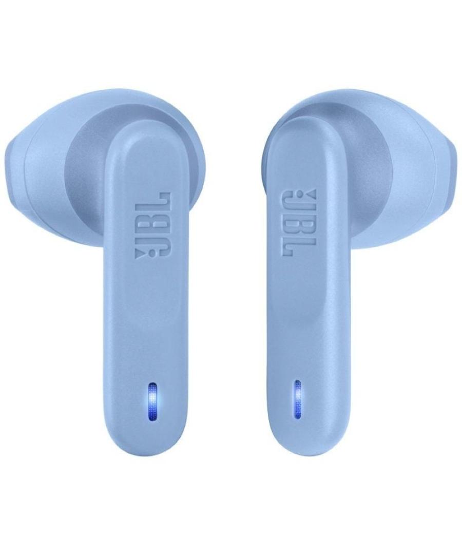 Auriculares bluetooth jbl vibe flex con estuche de carga/ autonomía 8h/ azul