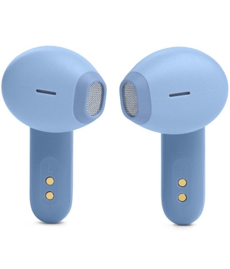 Auriculares bluetooth jbl vibe flex con estuche de carga/ autonomía 8h/ azul