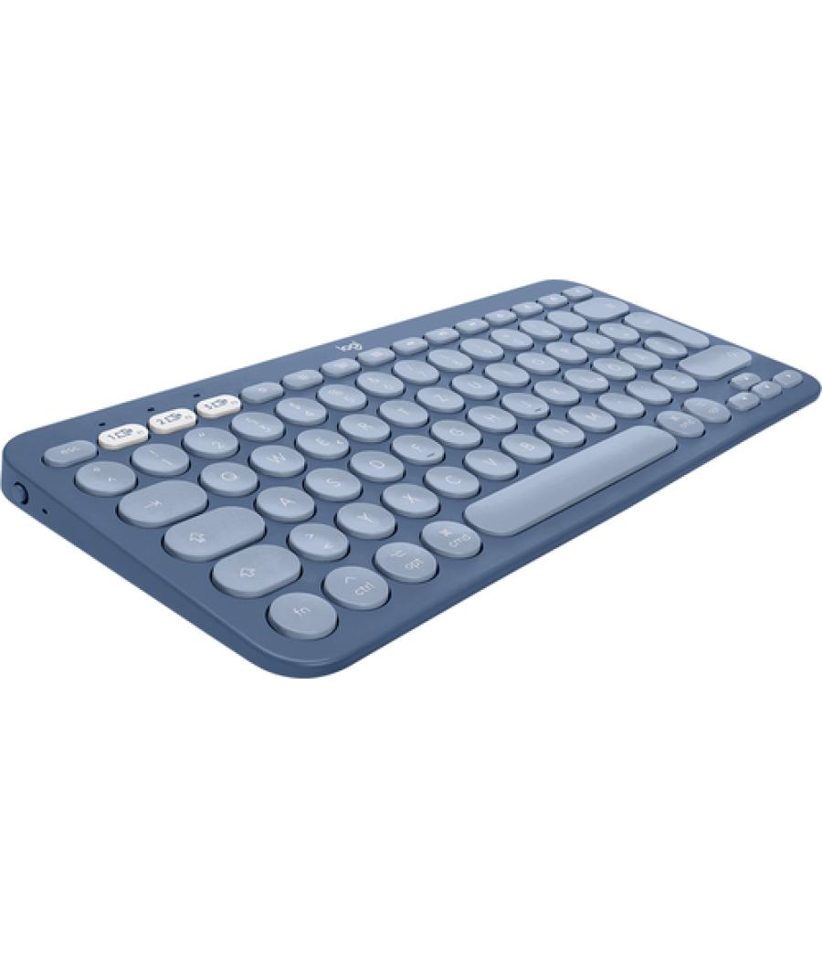 Logitech K380 for Mac teclado Universal Bluetooth QWERTZ Alemán Azul