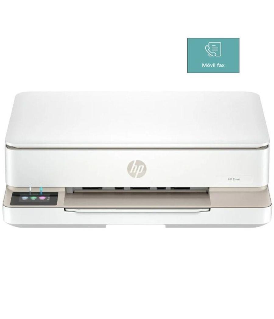 Multifunción hp envy 6120e wifi/ fax móvil/ dúplex/ blanca portobello